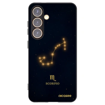 Picasee fekete szilikon tok az alábbi mobiltelefonokra Samsung Galaxy S24 S921B 5G - SCORPIO