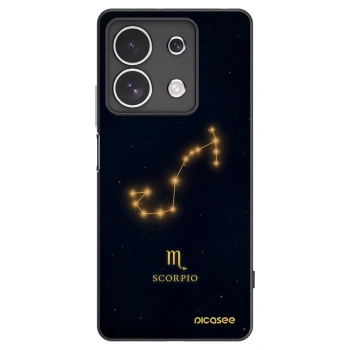 Picasee fekete szilikon tok az alábbi mobiltelefonokra Xiaomi Redmi Note 13 4G - SCORPIO