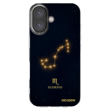 Picasee átlátszó szilikon tok az alábbi mobiltelefonokra Apple iPhone 16 - SCORPIO