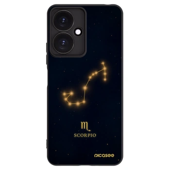 Picasee fekete szilikon tok az alábbi mobiltelefonokra Xiaomi Redmi 13C 5G - SCORPIO