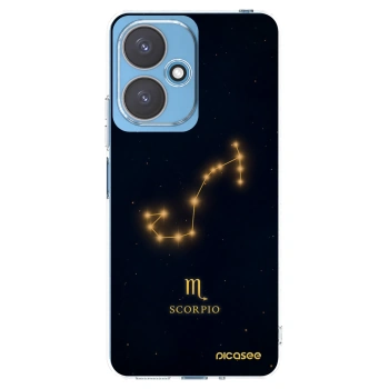 Picasee átlátszó szilikon tok az alábbi mobiltelefonokra Xiaomi Redmi 13C 5G - SCORPIO