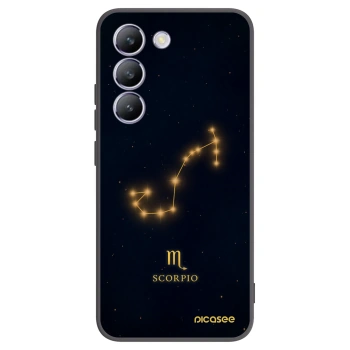 Picasee fekete szilikon tok az alábbi mobiltelefonokra Vivo V40 SE 5G - SCORPIO