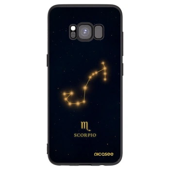 Picasee fekete szilikon tok az alábbi mobiltelefonokra Samsung Galaxy S8 G950F - SCORPIO