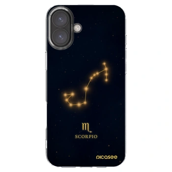 Picasee átlátszó szilikon tok az alábbi mobiltelefonokra Apple iPhone 16 Plus - SCORPIO