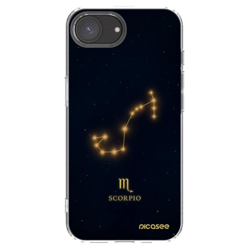 Picasee átlátszó szilikon tok az alábbi mobiltelefonokra Apple iPhone 16e - SCORPIO