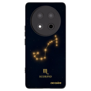 Picasee fekete szilikon tok az alábbi mobiltelefonokra Honor Magic7 Lite 5G - SCORPIO