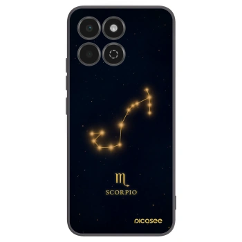 Picasee fekete szilikon tok az alábbi mobiltelefonokra Honor 200 Smart 5G - SCORPIO