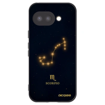 Picasee fekete szilikon tok az alábbi mobiltelefonokra Google Pixel 9a - SCORPIO