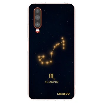 Picasee átlátszó szilikon tok az alábbi mobiltelefonokra Huawei P30 - SCORPIO