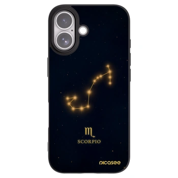 Picasee fekete szilikon tok az alábbi mobiltelefonokra Apple iPhone 17 - SCORPIO