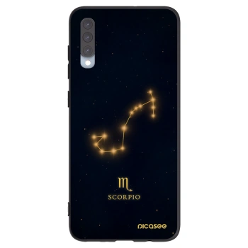 Picasee fekete szilikon tok az alábbi mobiltelefonokra Samsung Galaxy A70 A705F - SCORPIO
