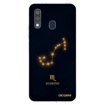 Picasee átlátszó szilikon tok az alábbi mobiltelefonokra Samsung Galaxy A40 A405F - SCORPIO