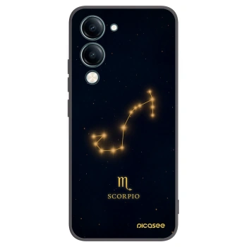 Picasee fekete szilikon tok az alábbi mobiltelefonokra Vivo Y29s 5G - SCORPIO