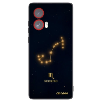 Picasee fekete szilikon tok az alábbi mobiltelefonokra Motorola Edge 50 Fusion - SCORPIO