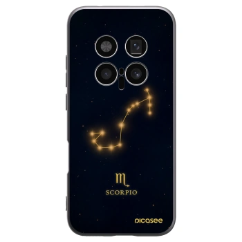 Picasee fekete szilikon tok az alábbi mobiltelefonokra Honor Magic8 Pro 5G - SCORPIO