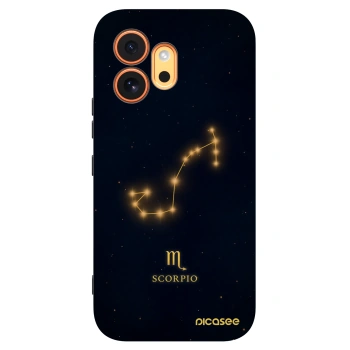 Picasee fekete szilikon tok az alábbi mobiltelefonokra Honor 600 - SCORPIO