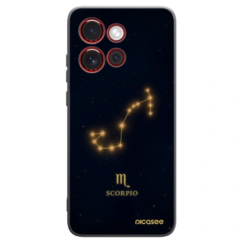 Picasee fekete szilikon tok az alábbi mobiltelefonokra Motorola Edge 60 Neo 5G - SCORPIO