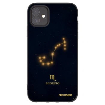 Picasee fekete szilikon tok az alábbi mobiltelefonokra Apple iPhone 11 - SCORPIO