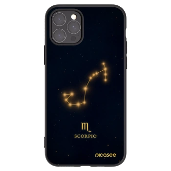 Picasee fekete szilikon tok az alábbi mobiltelefonokra Apple iPhone 11 Pro - SCORPIO