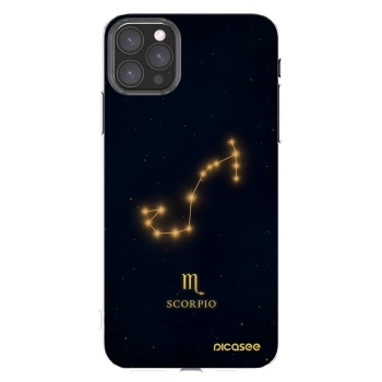 Picasee átlátszó szilikon tok az alábbi mobiltelefonokra Apple iPhone 11 Pro Max - SCORPIO