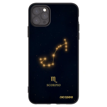 Picasee fekete szilikon tok az alábbi mobiltelefonokra Apple iPhone 11 Pro Max - SCORPIO