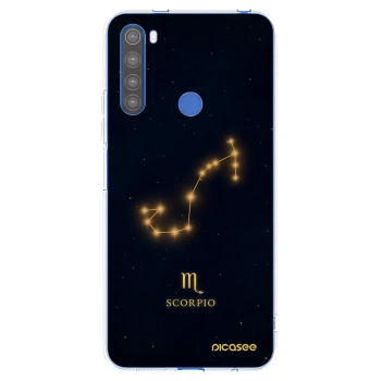 Picasee átlátszó szilikon tok az alábbi mobiltelefonokra Xiaomi Redmi Note 8T - SCORPIO