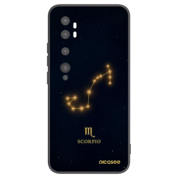 Picasee fekete szilikon tok az alábbi mobiltelefonokra Xiaomi Mi Note 10 (Pro) - SCORPIO