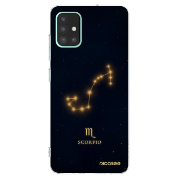 Picasee átlátszó szilikon tok az alábbi mobiltelefonokra Samsung Galaxy A51 A515F - SCORPIO