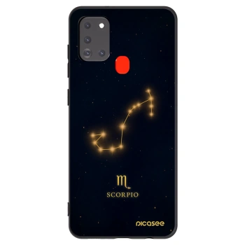 Picasee fekete szilikon tok az alábbi mobiltelefonokra Samsung Galaxy A21s - SCORPIO
