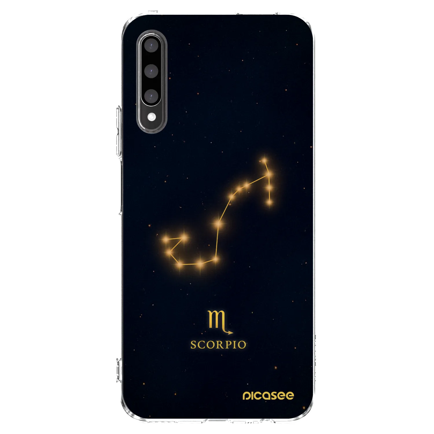 Picasee átlátszó szilikon tok az alábbi mobiltelefonokra Honor 9X Pro - SCORPIO