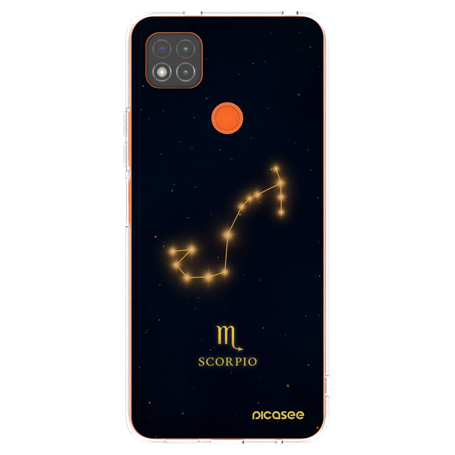 Picasee átlátszó szilikon tok az alábbi mobiltelefonokra Xiaomi Redmi 9C - SCORPIO