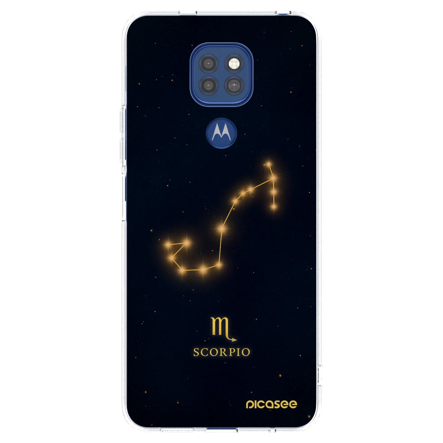 Picasee átlátszó szilikon tok az alábbi mobiltelefonokra Motorola Moto G9 Play - SCORPIO
