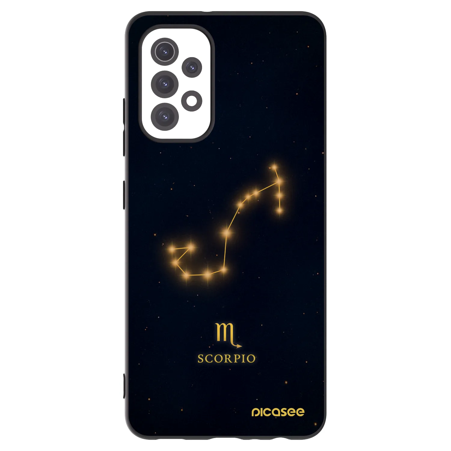 Picasee fekete szilikon tok az alábbi mobiltelefonokra Samsung Galaxy A32 5G A326B - SCORPIO