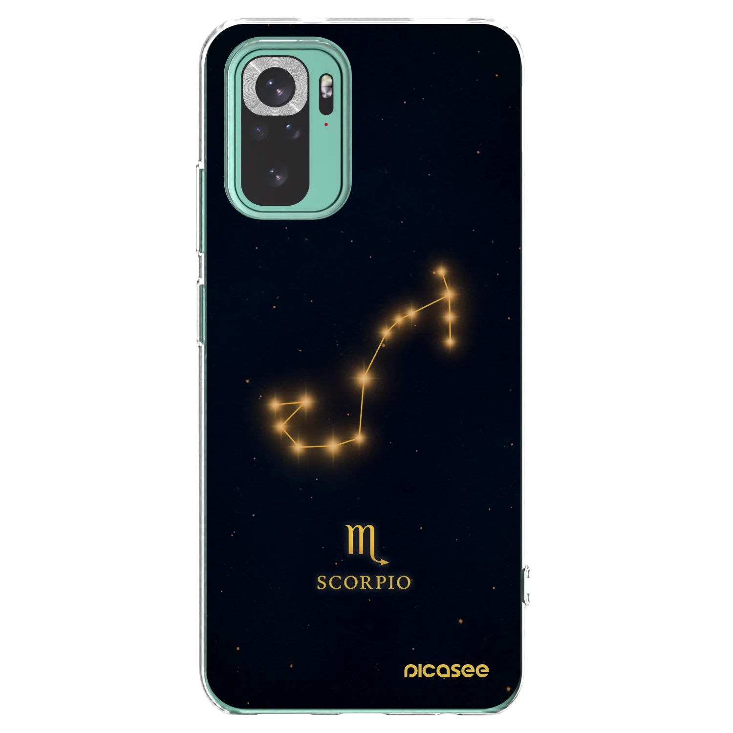 Picasee átlátszó szilikon tok az alábbi mobiltelefonokra Xiaomi Redmi Note 10 Pro - SCORPIO