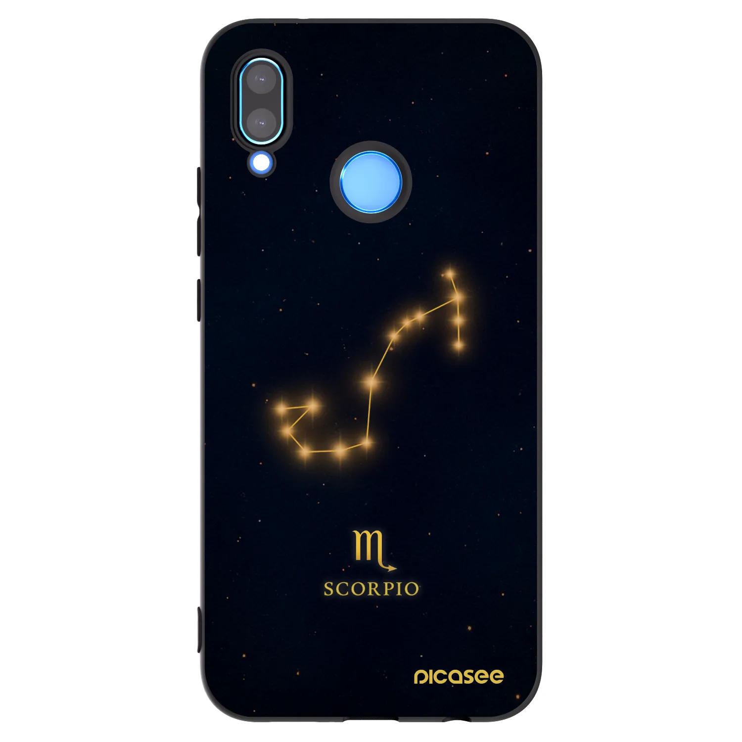 Picasee fekete szilikon tok az alábbi mobiltelefonokra Huawei Mate 40 Pro - SCORPIO