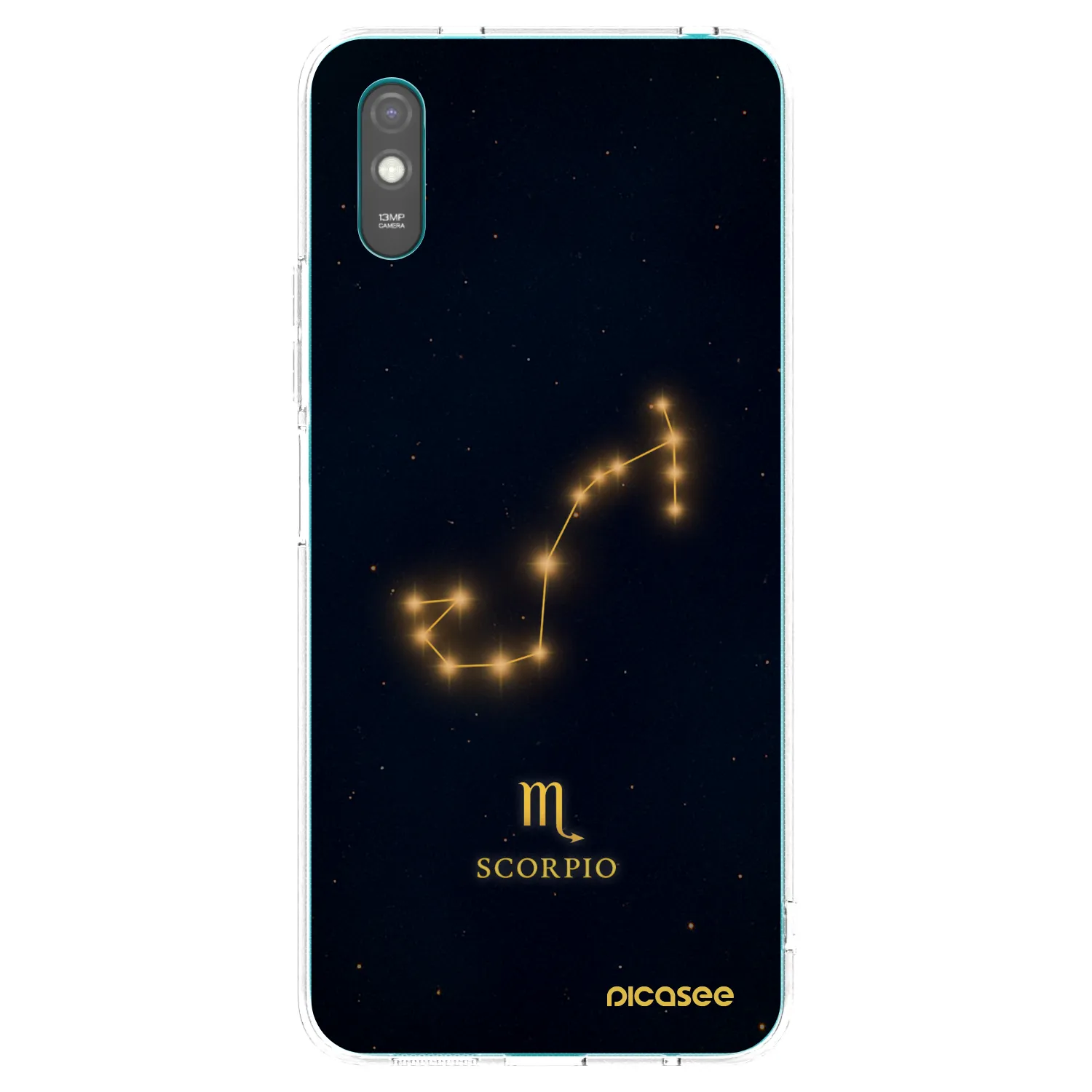 Picasee átlátszó szilikon tok az alábbi mobiltelefonokra Xiaomi Redmi 9AT - SCORPIO