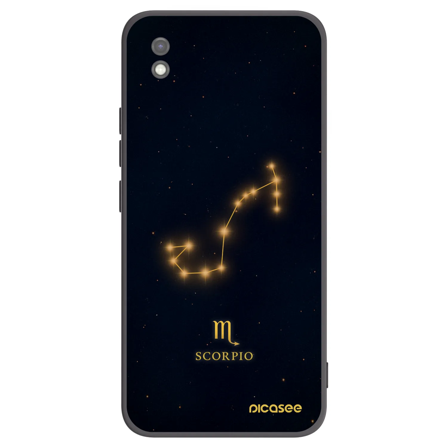 Picasee fekete szilikon tok az alábbi mobiltelefonokra Xiaomi Redmi 9AT - SCORPIO