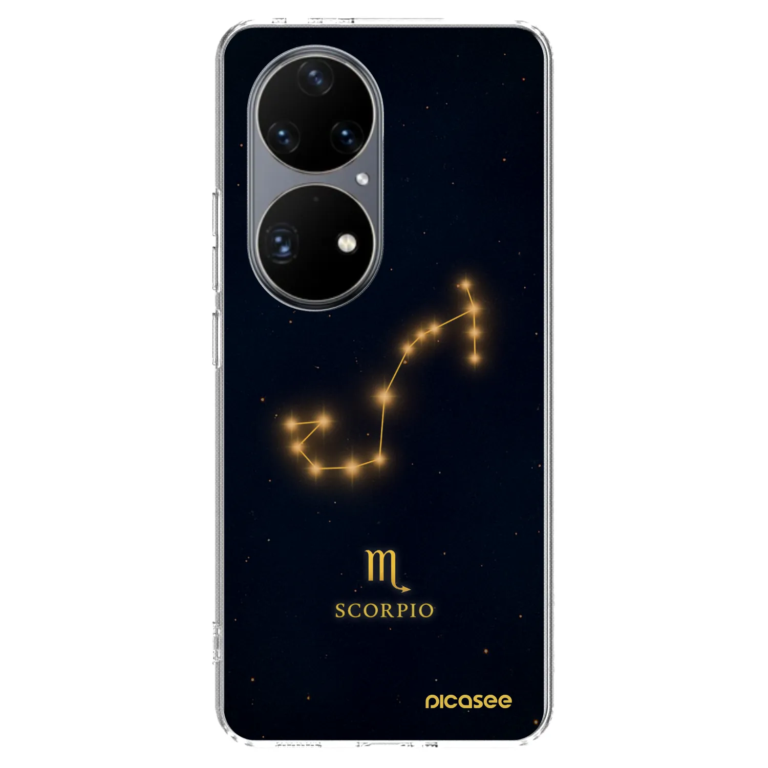 Picasee átlátszó szilikon tok az alábbi mobiltelefonokra Huawei P50 - SCORPIO