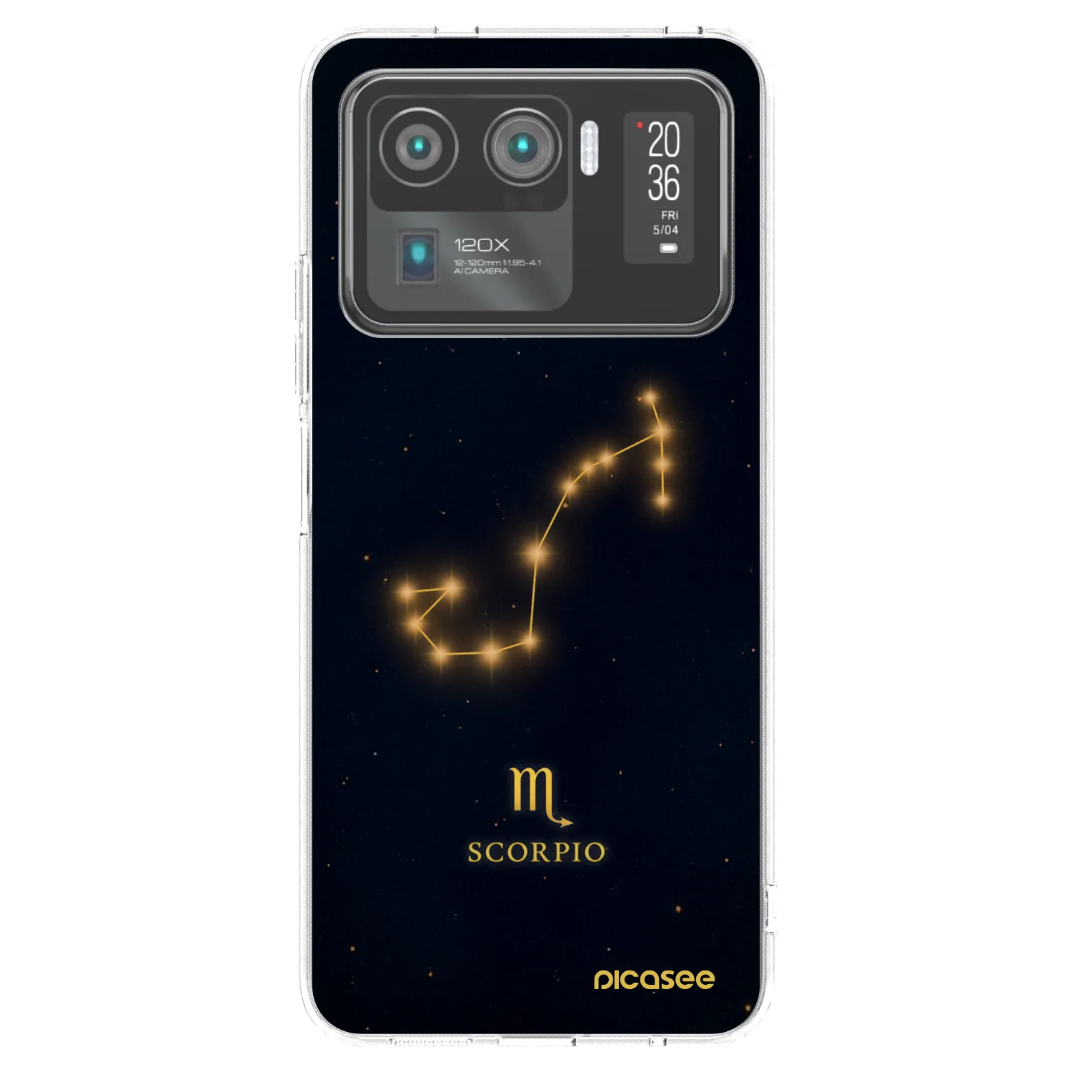Picasee átlátszó szilikon tok az alábbi mobiltelefonokra Xiaomi Mi 11 Ultra - SCORPIO