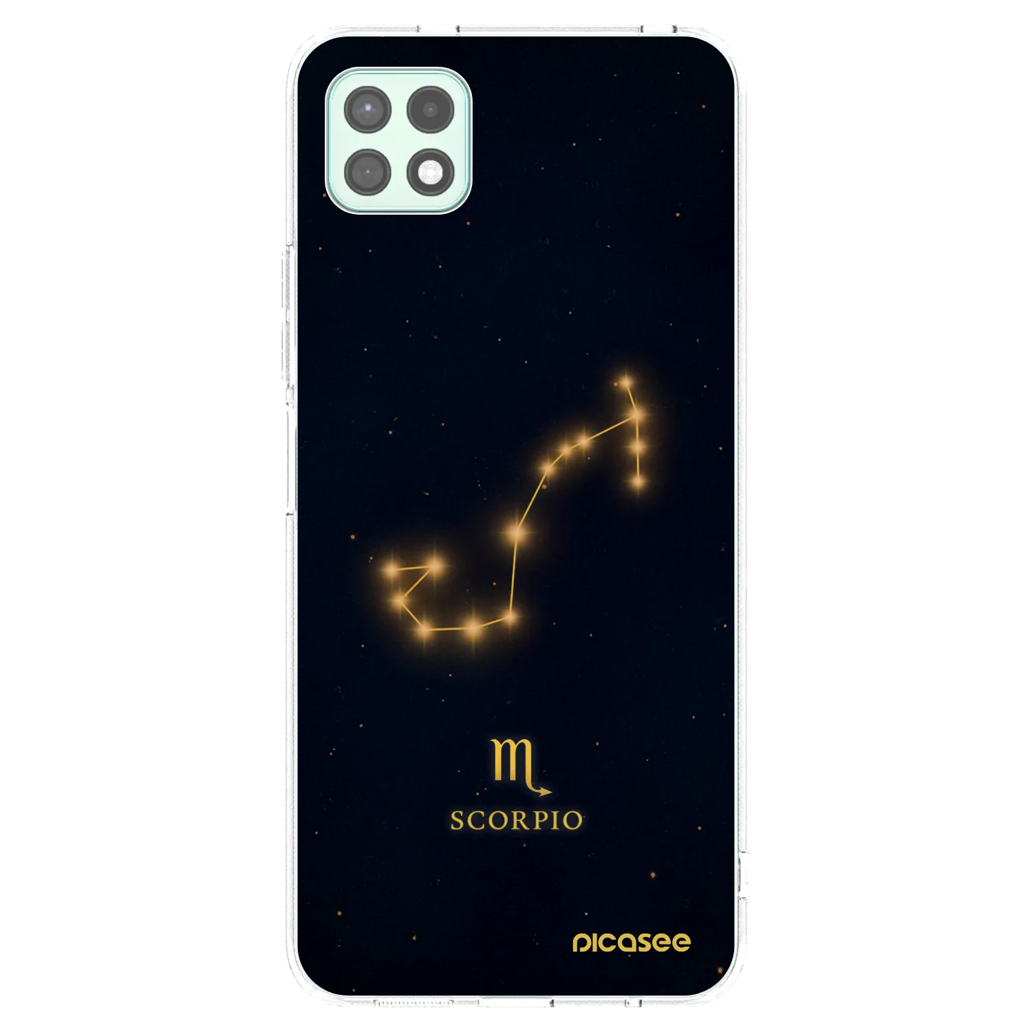 Picasee átlátszó szilikon tok az alábbi mobiltelefonokra Samsung Galaxy A22 A226B 5G - SCORPIO