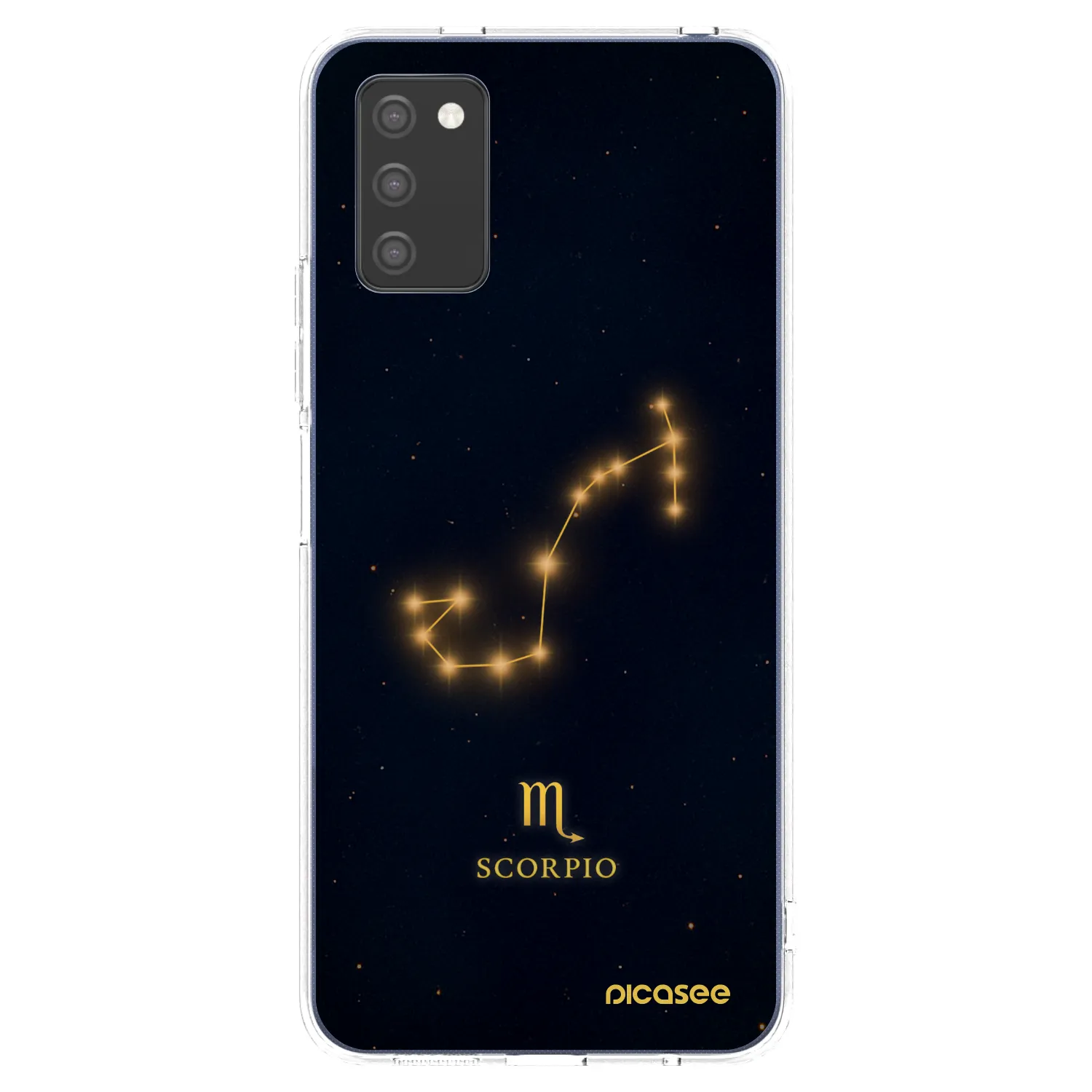 Picasee átlátszó szilikon tok az alábbi mobiltelefonokra Samsung Galaxy A02s A025G - SCORPIO