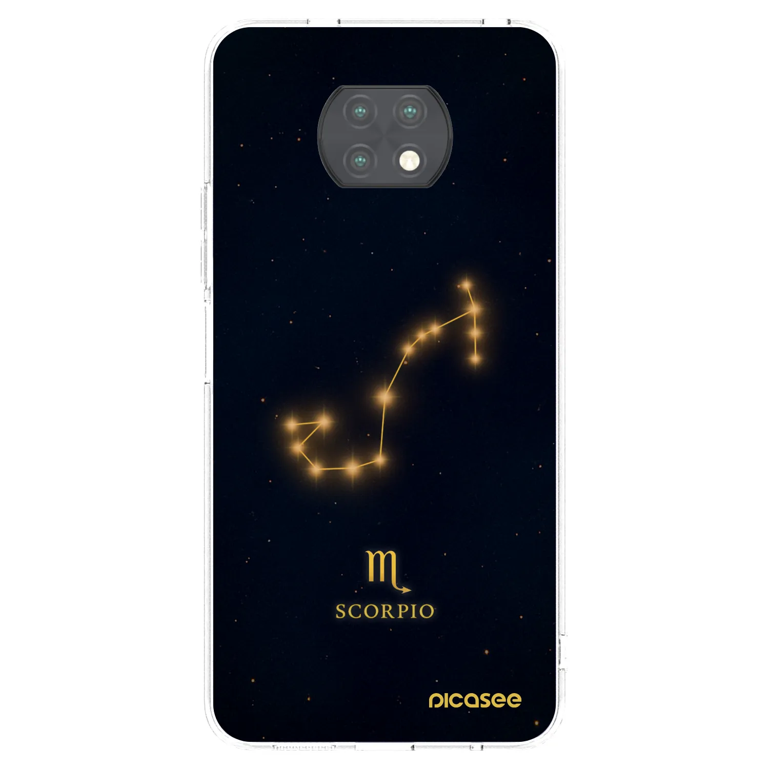 Picasee átlátszó szilikon tok az alábbi mobiltelefonokra Xiaomi Redmi Note 9T - SCORPIO
