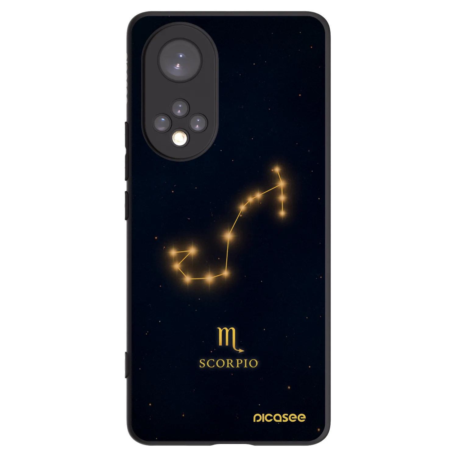 Picasee fekete szilikon tok az alábbi mobiltelefonokra Huawei Nova 9 - SCORPIO