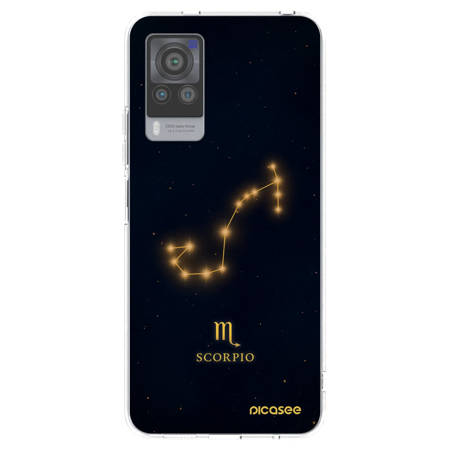 Picasee átlátszó szilikon tok az alábbi mobiltelefonokra Vivo X60 Pro 5G - SCORPIO