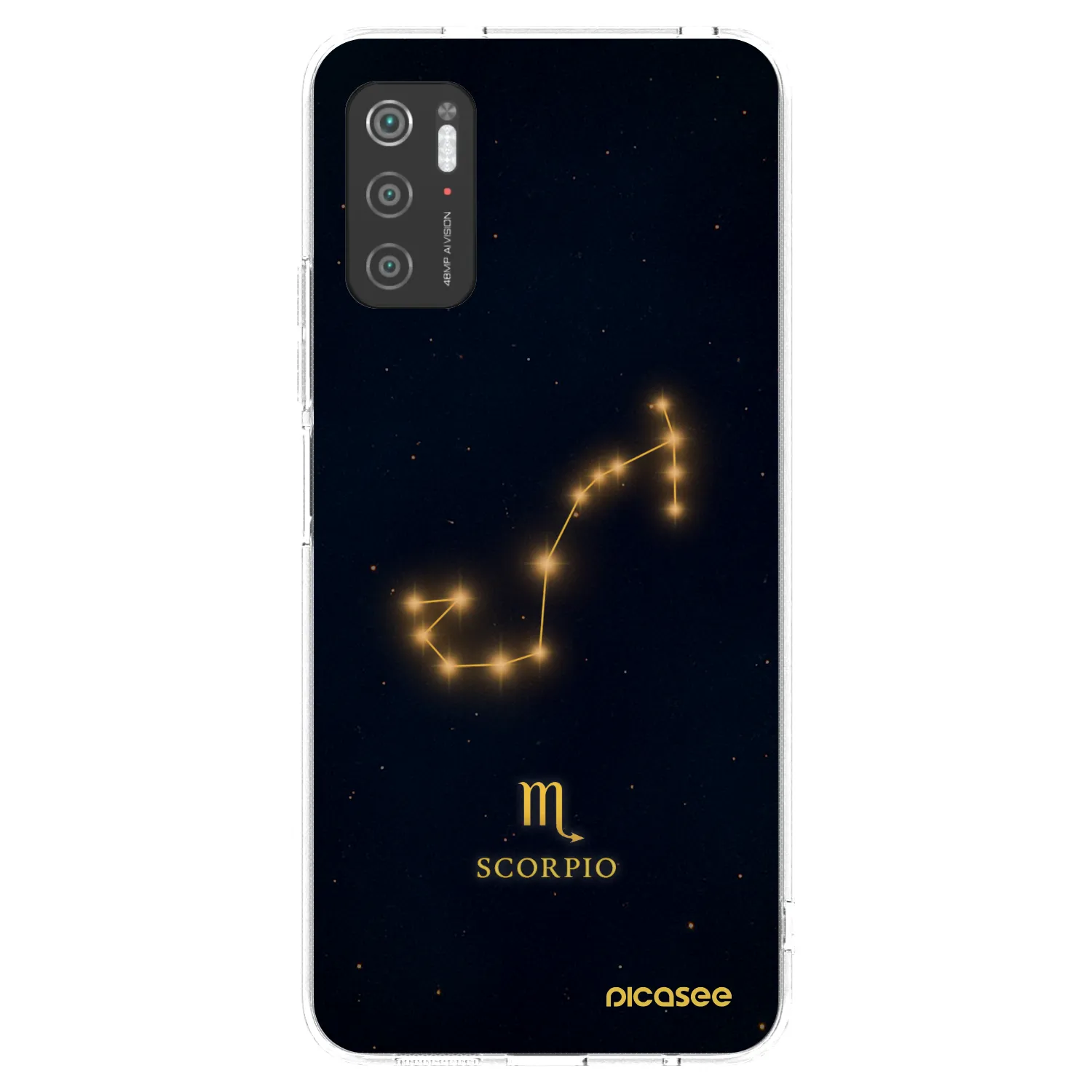 Picasee átlátszó szilikon tok az alábbi mobiltelefonokra Xiaomi Poco M3 Pro 5G - SCORPIO