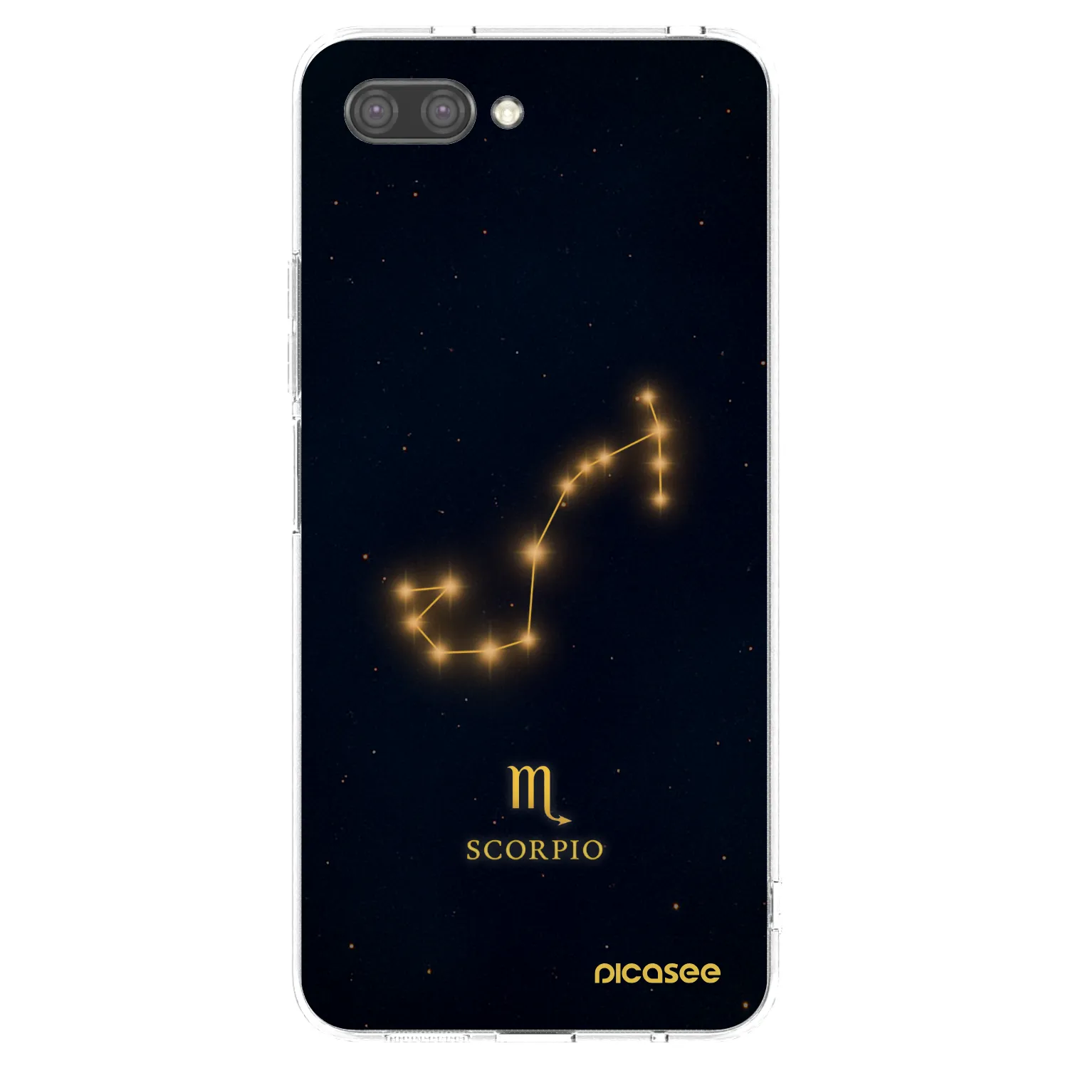 Picasee átlátszó szilikon tok az alábbi mobiltelefonokra Honor 10 - SCORPIO