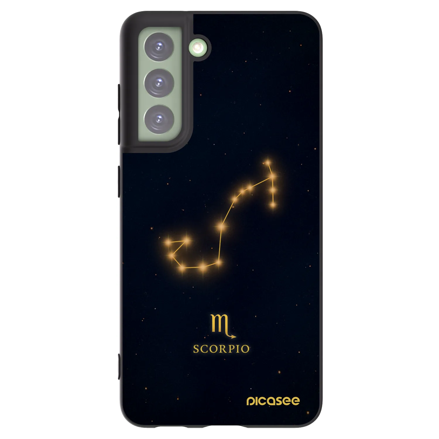 Picasee fekete szilikon tok az alábbi mobiltelefonokra Samsung Galaxy S21 FE 5G - SCORPIO