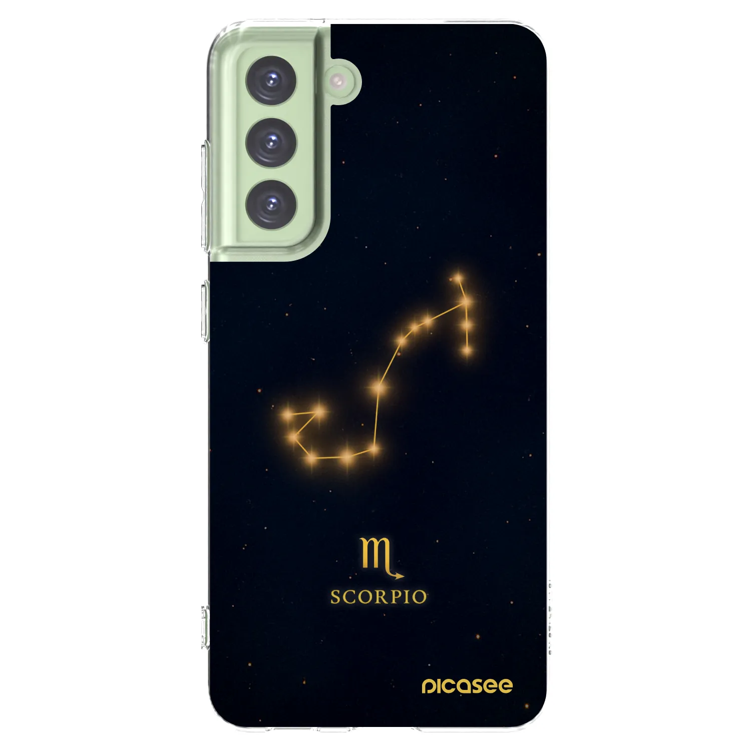 Picasee átlátszó szilikon tok az alábbi mobiltelefonokra Samsung Galaxy S21 FE 5G - SCORPIO