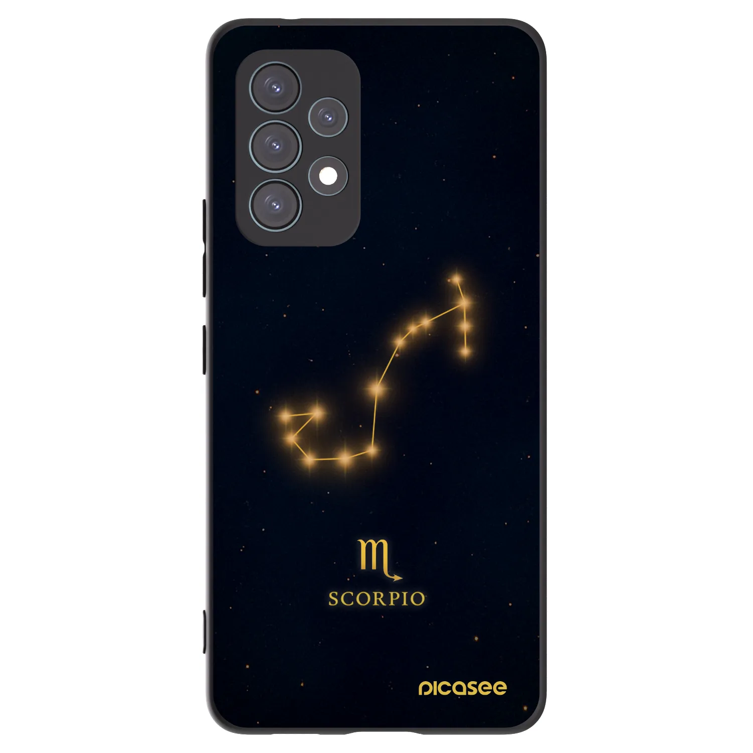 Picasee fekete szilikon tok az alábbi mobiltelefonokra Samsung Galaxy A53 5G A536 - SCORPIO