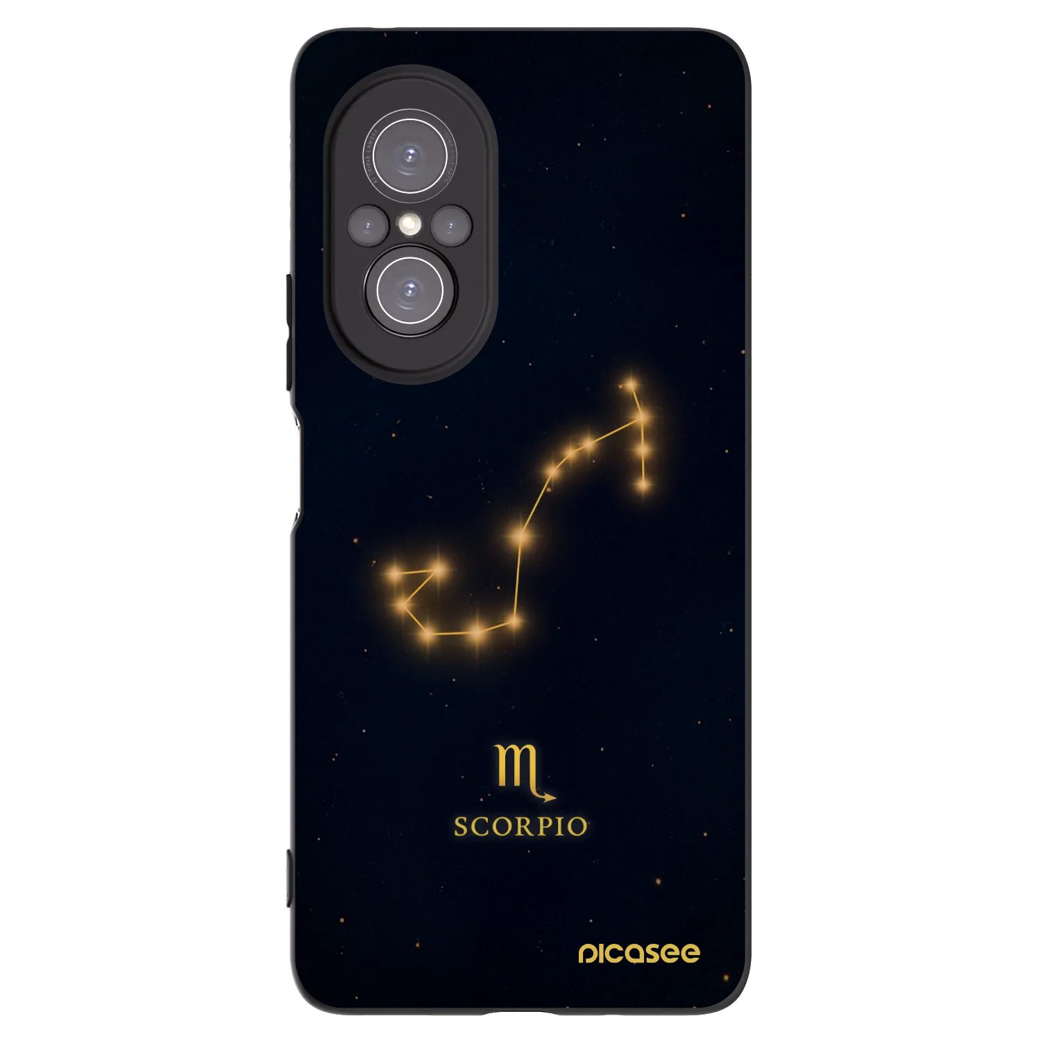 Picasee fekete szilikon tok az alábbi mobiltelefonokra Huawei Nova 9 SE - SCORPIO